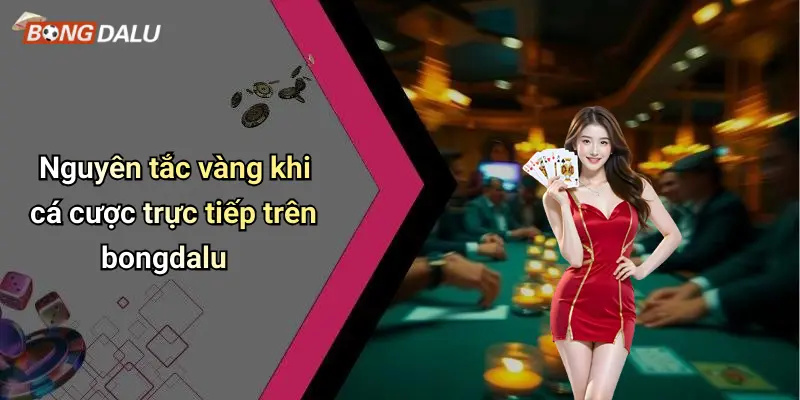 Trực tiếp 4 Nguyên tắc vàng khi cá cược trực tiếp trên bongdalu