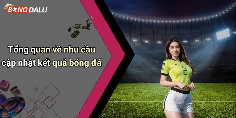 Tổng quan về nhu cầu cập nhật kết quả bóng đá