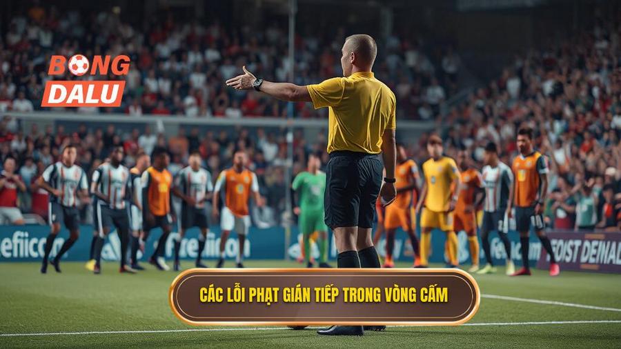 2. Các lỗi phạt gián tiếp trong vòng cấm