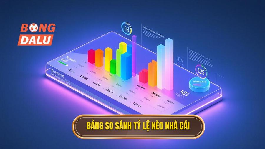 Bảng so sánh ví dụ tỷ lệ kèo giữa các nhà cái lớn
