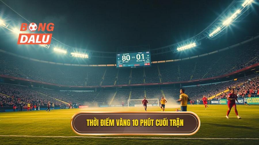 Tại sao 10 phút cuối trận lại là thời điểm vàng?