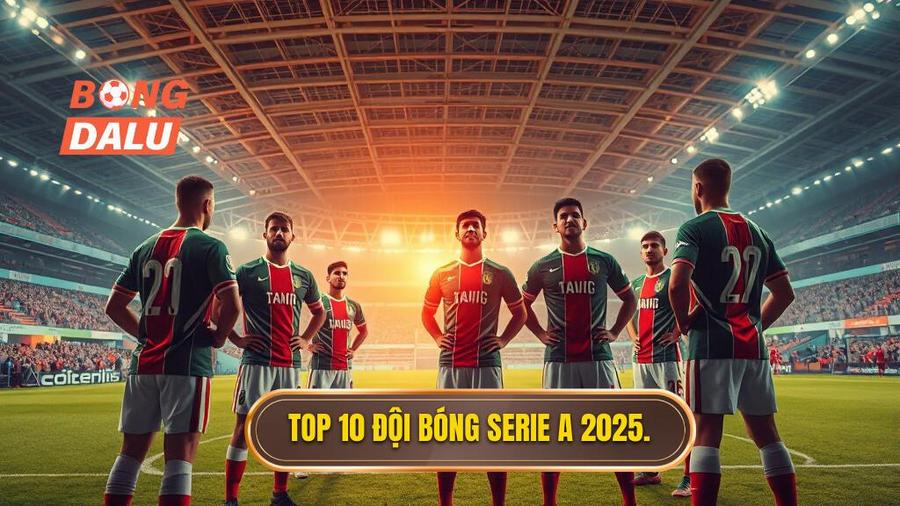 Danh sách Top 10 đội bóng mạnh nhất Serie A 2025